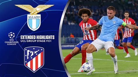atlético madrid vs s.s. lazio standings|Atletico Madrid vs SS Lazio .
